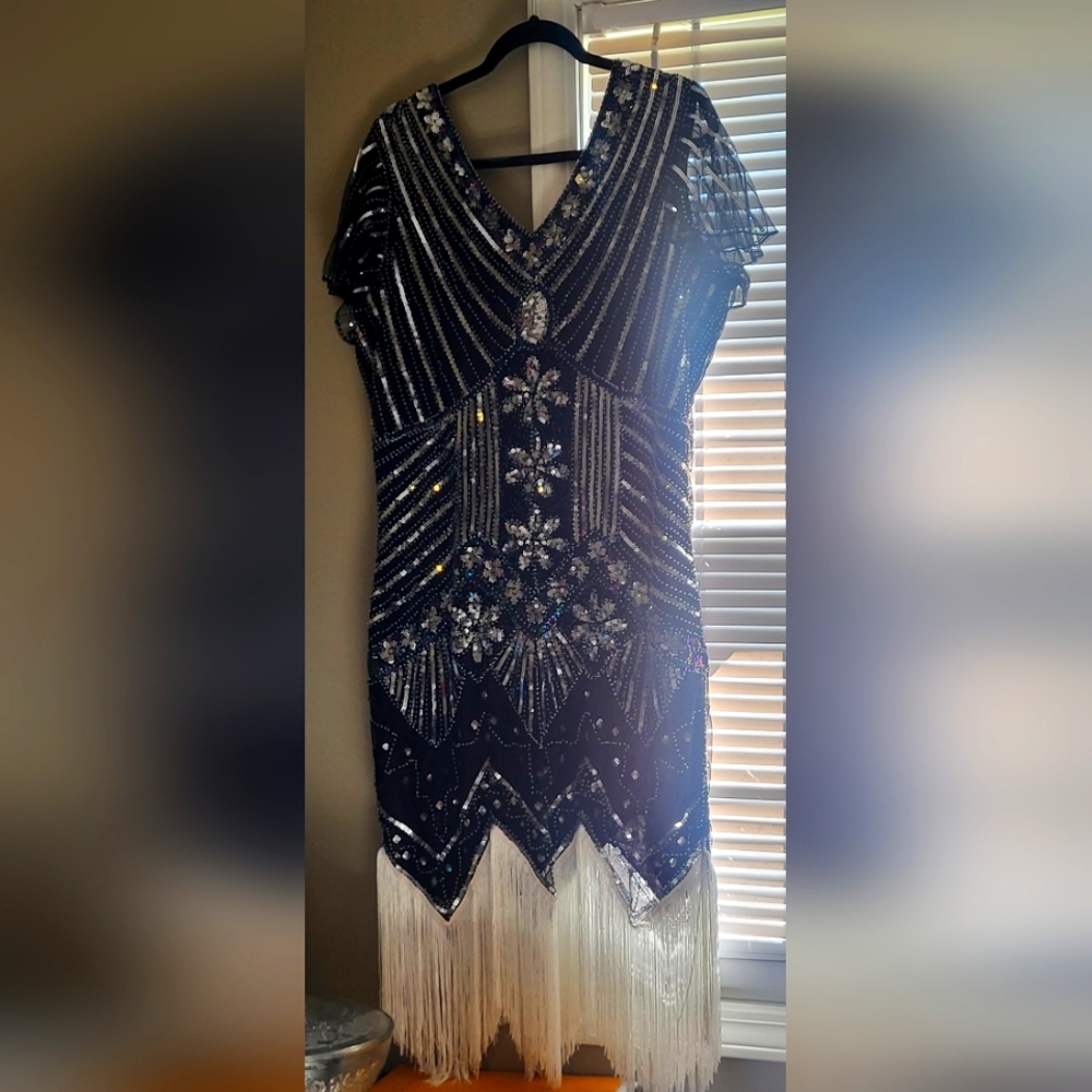 Fundaisy Flapper Dress, Size 2XL